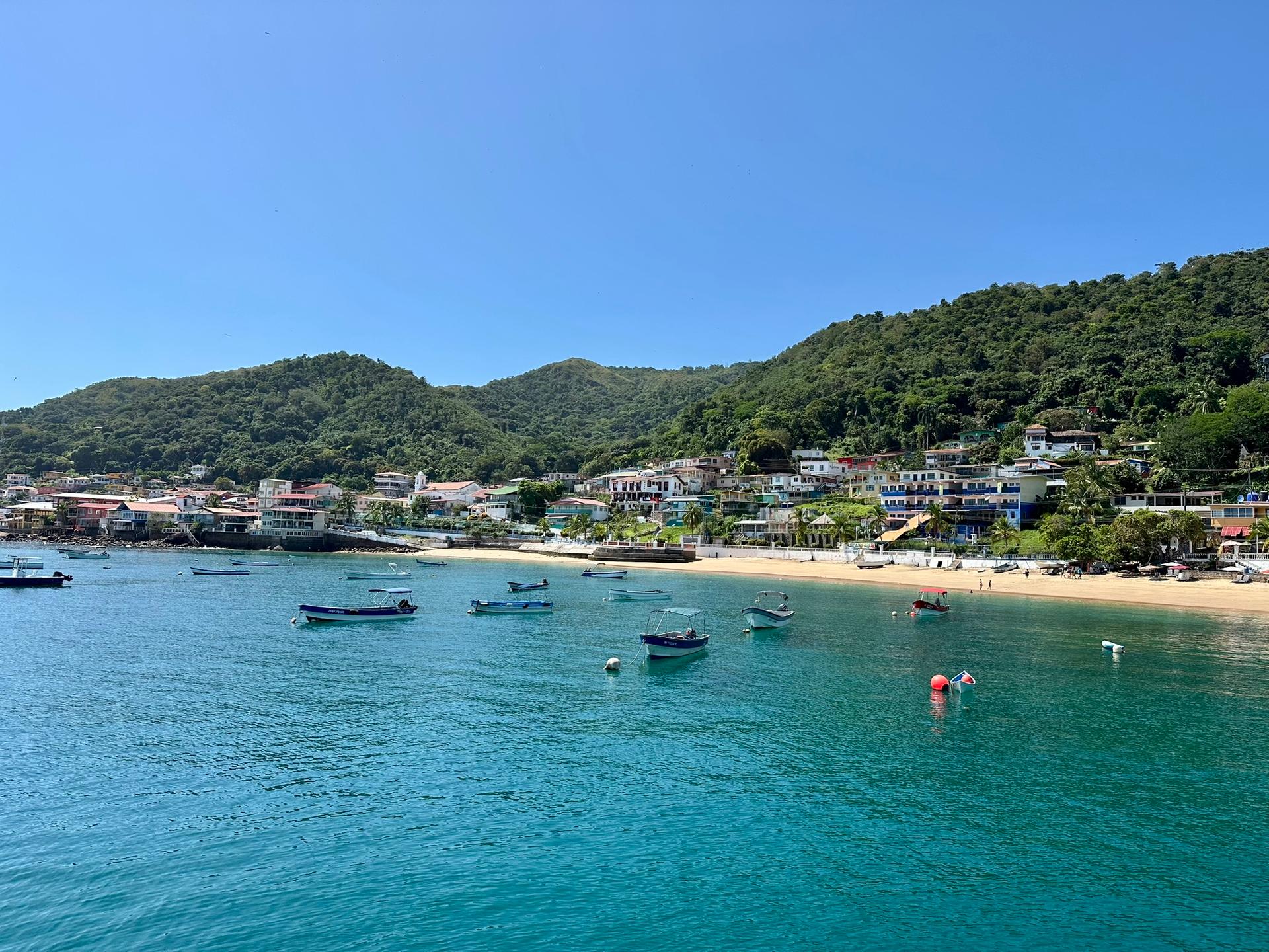 Taboga beach village